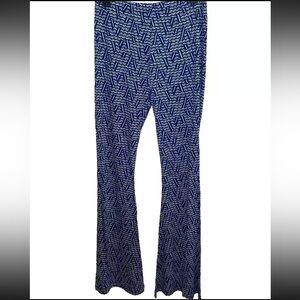 Anthropologie RAGA Bell Bottom Lounge Pants Size Medium NWT Boho Blue